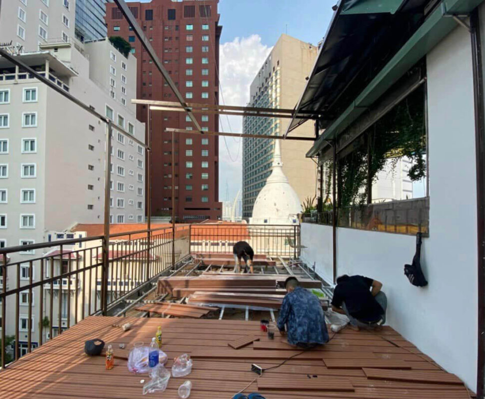 Thiết Kế & Thi Công Nhà Hàng ROOFTOP BISTRO Quận 1