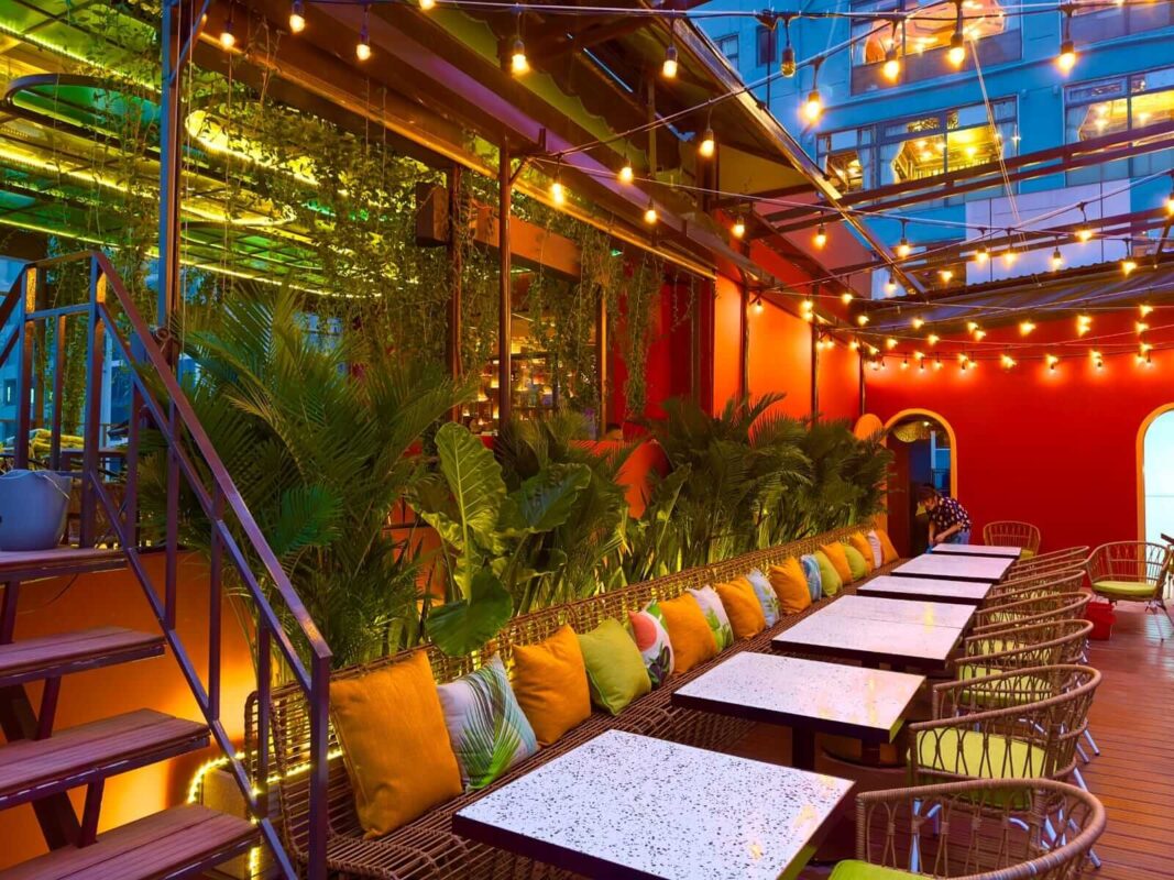 Thiết Kế & Thi Công Nhà Hàng ROOFTOP BISTRO Quận 1