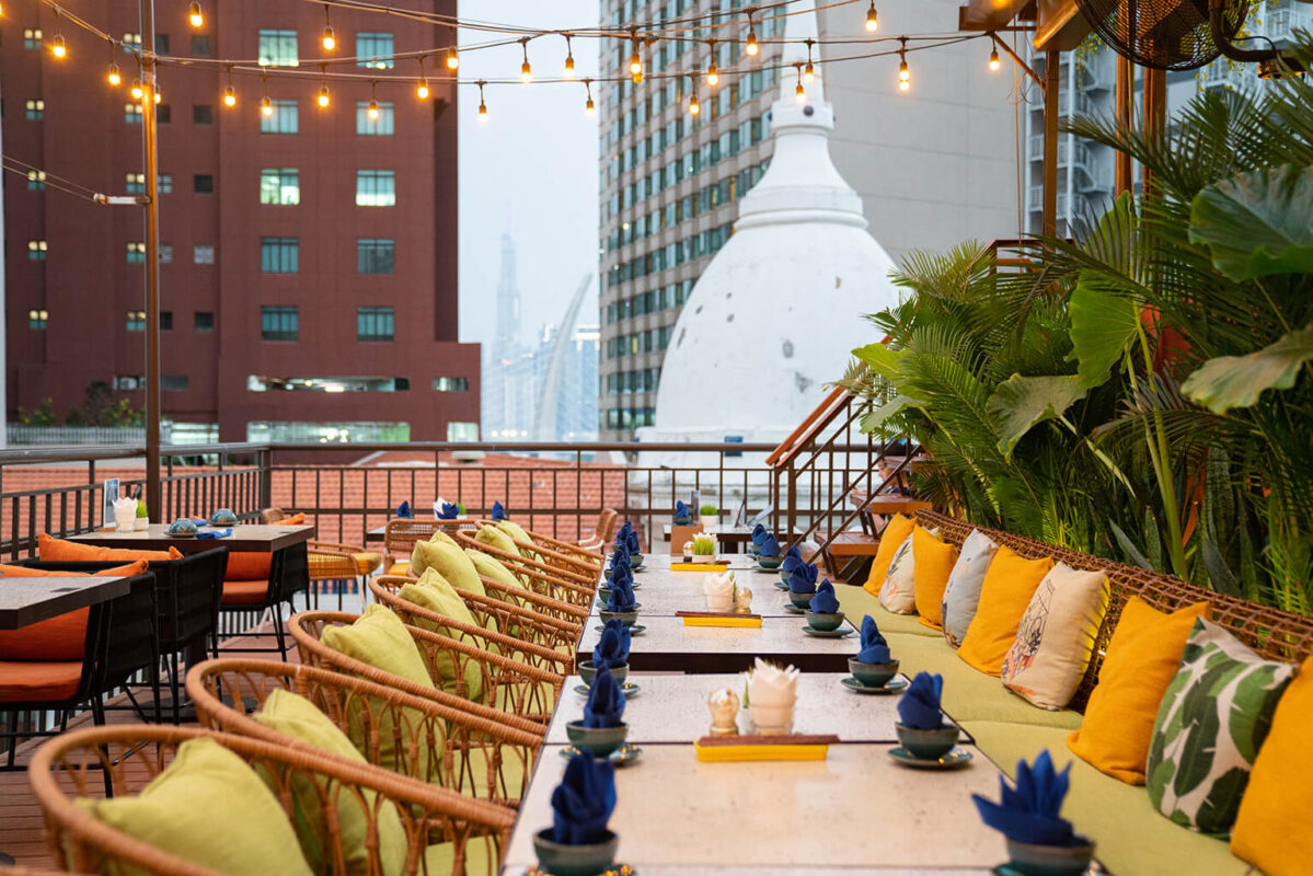 Thiết Kế & Thi Công Nhà Hàng ROOFTOP BISTRO Quận 1