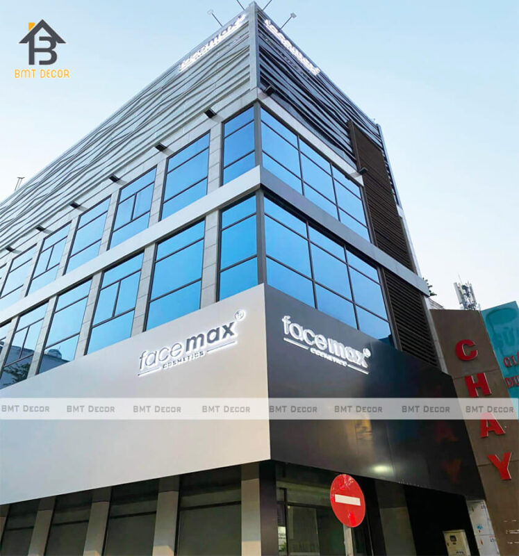 THIẾT KẾ THI CÔNG SHOWROOM MỸ PHẨM FACEMAX – P2