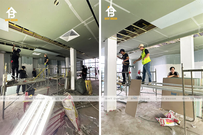 THIẾT KẾ THI CÔNG SHOWROOM MỸ PHẨM FACEMAX – P2