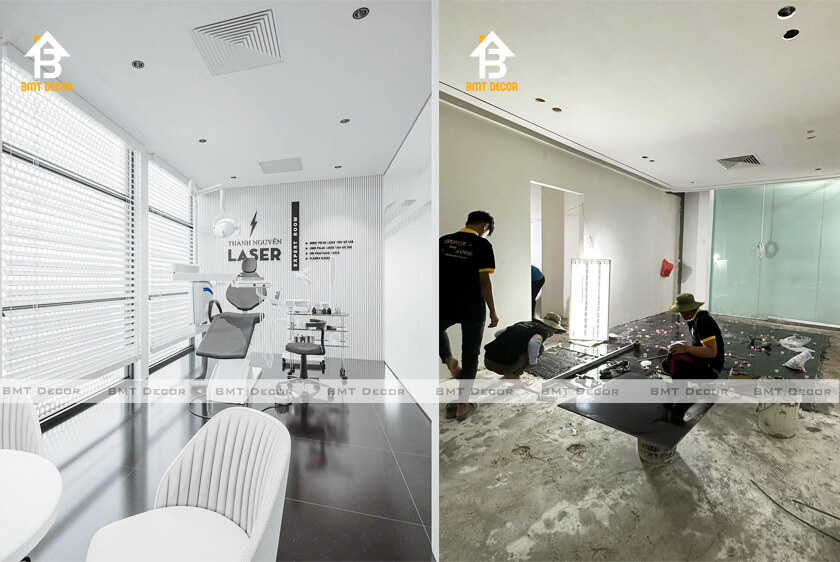 THIẾT KẾ THI CÔNG SHOWROOM MỸ PHẨM FACEMAX – P2