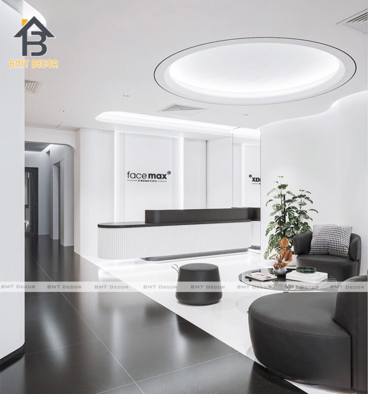 THIẾT KẾ THI CÔNG SHOWROOM MỸ PHẨM FACEMAX – P2