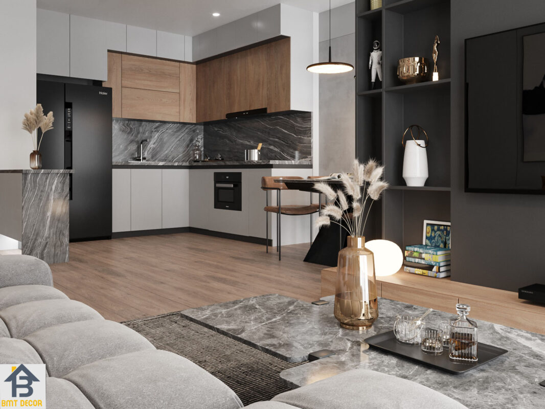 THIẾT KẾ NỘI THẤT CĂN HỘ THE OPERA RESIDENCE – CHỊ THU MINH