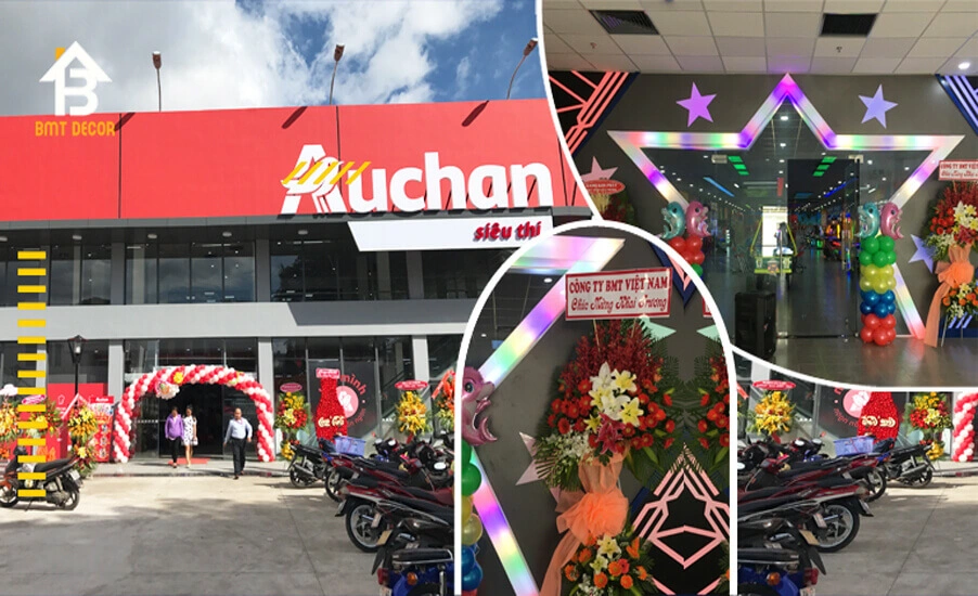 THIẾT KẾ THI CÔNG SIÊU THỊ AUCHAN