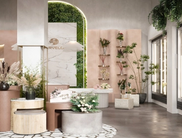 THIẾT KẾ THI CÔNG SHOP HOA