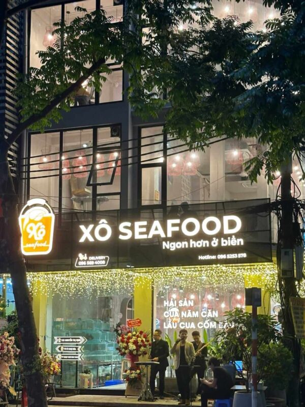 Thiết kế và thi công nhà hàng Xô Seafood