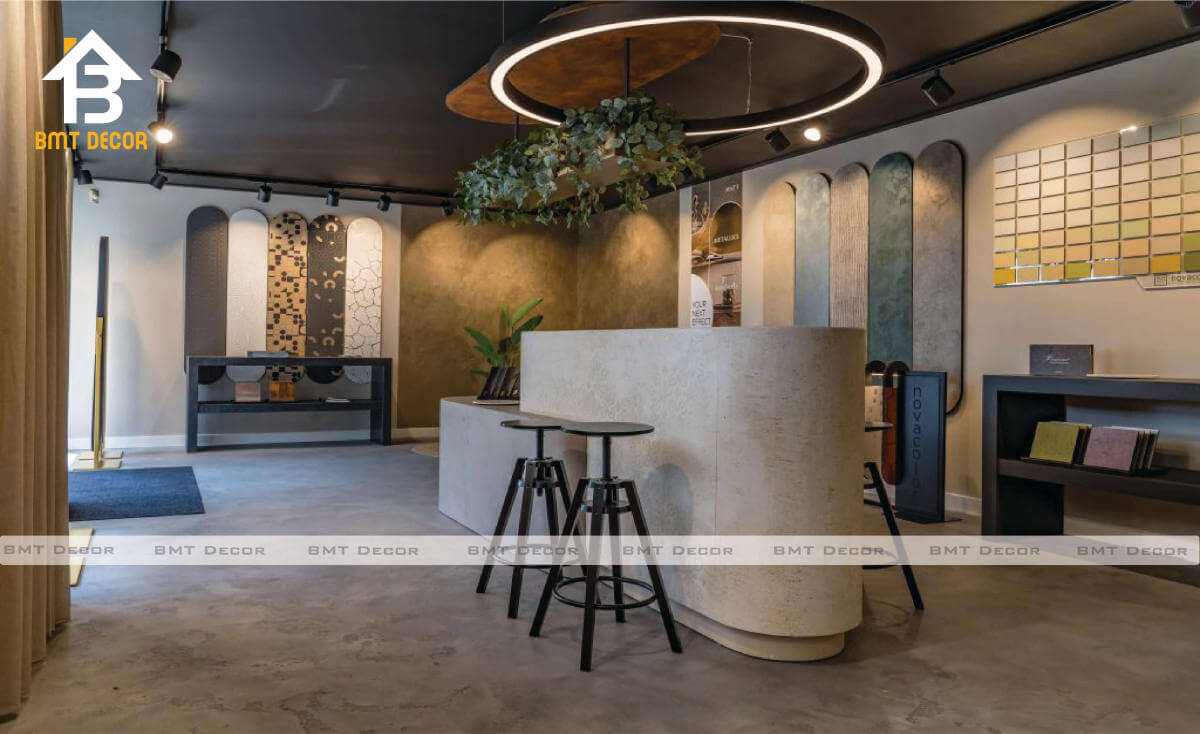 THIẾT KẾ THI CÔNG SHOWROOM GẠCH SANMARCO